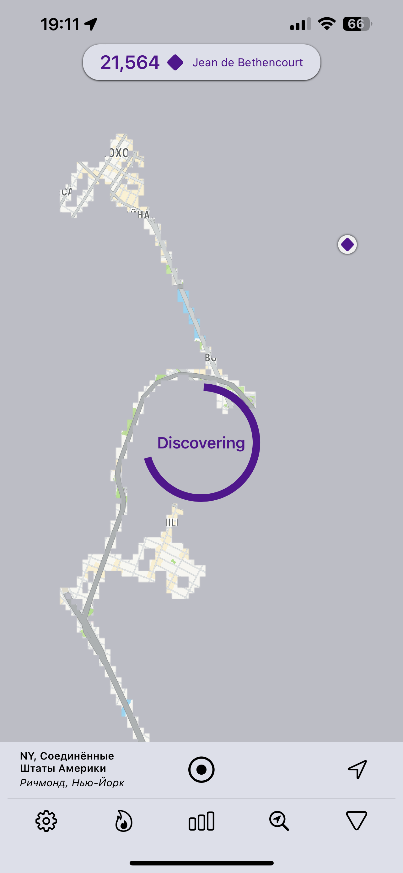 Gallivant World map revealing places as you explore